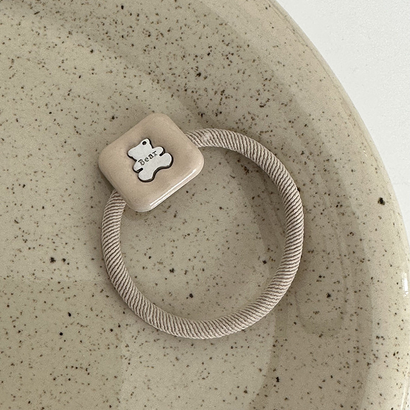 Elastici per capelli con orsetto e cagnolino alta elasticità_voghion.com