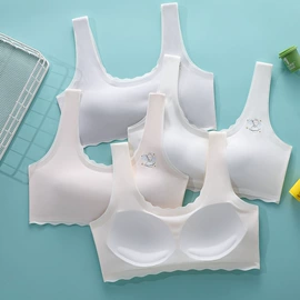 少女文胸;裹胸、抹胸;无钢圈文胸