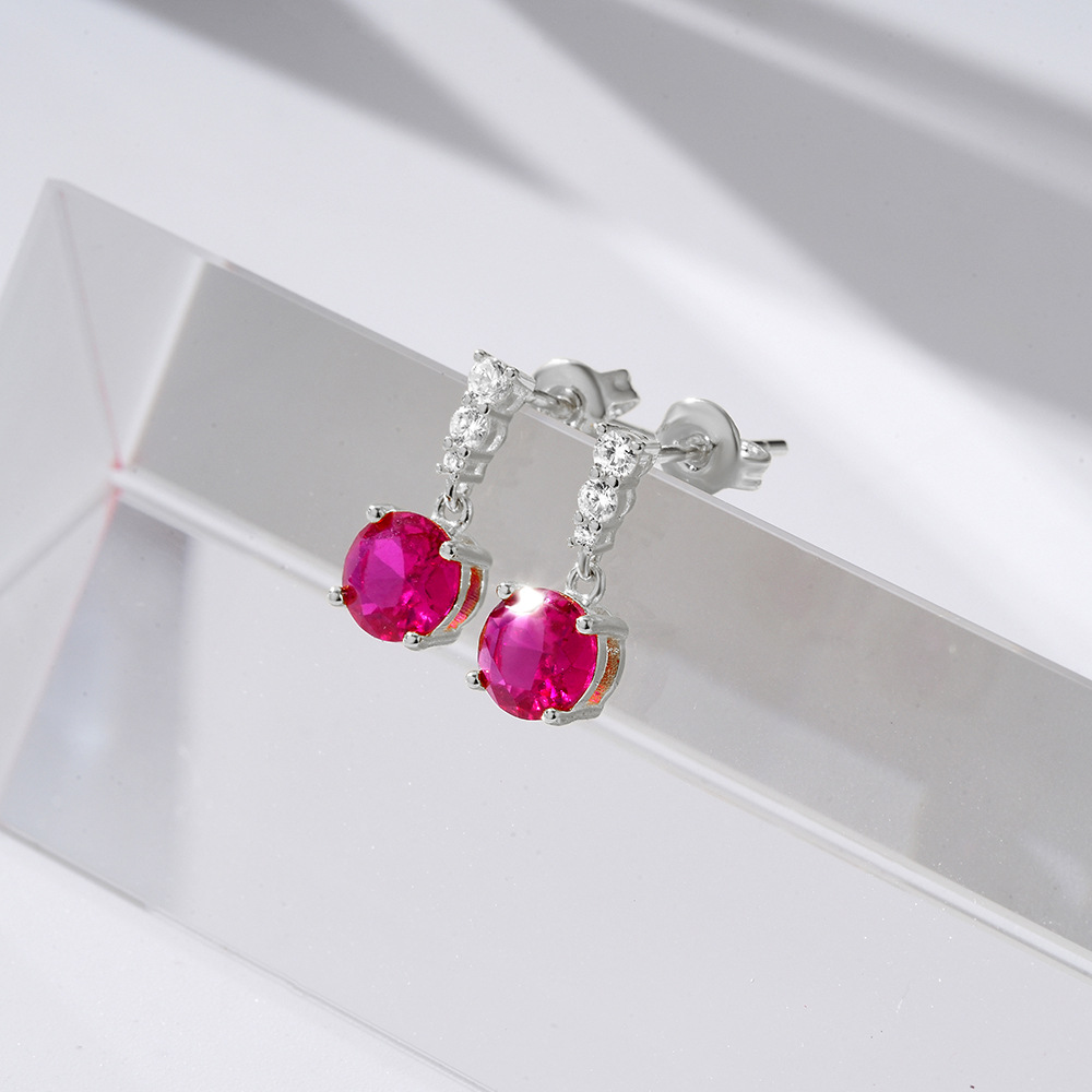 4g Weight 925 Sterling Silver Ear Needle Material Zircon Inlay Material Earrings Classification 1 Pair Quantity Daily Occasion 925 Sterling Silver Material Geometric Pattern Women's Gender Plating, Inlay Design Simple Style Style 1 Pair 925 Sterling Silver Zircon Geometric Earrings 19