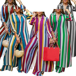 连衣裙;大码连衣裙;时尚休闲套装