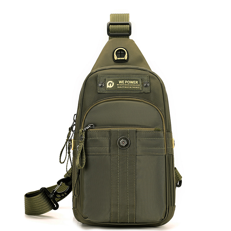 WEPOWER nueva bolsa de pecho de viaje al aire libre, mochila multifuncional de viaje casual, mochila portátil de hombro para hombres