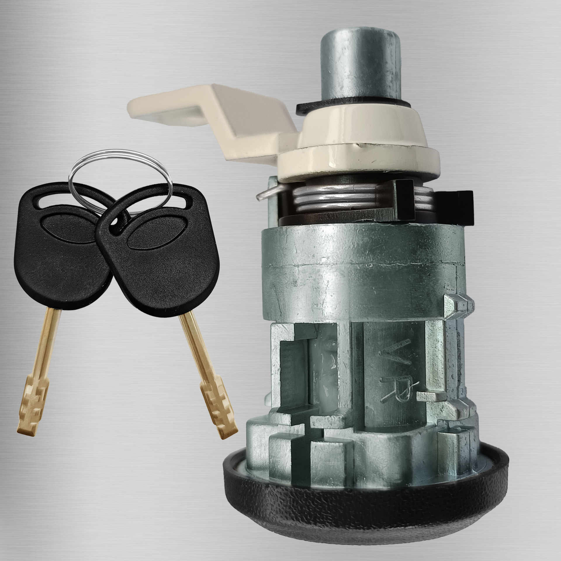 Transfronterizos para Ford All-Switch Cerradura de la puerta derecha Auto clásico Ford All-Switch Cerradura de la puerta 2 llaves Auto Parts