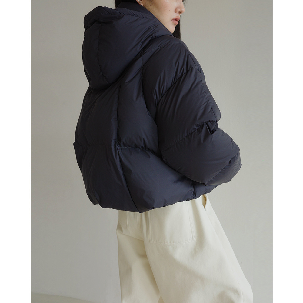 Evertrue 90 White Duck down Jacket Women's Warm Winter Korean Style Red Hooded Loose Jacket Trendy 68157