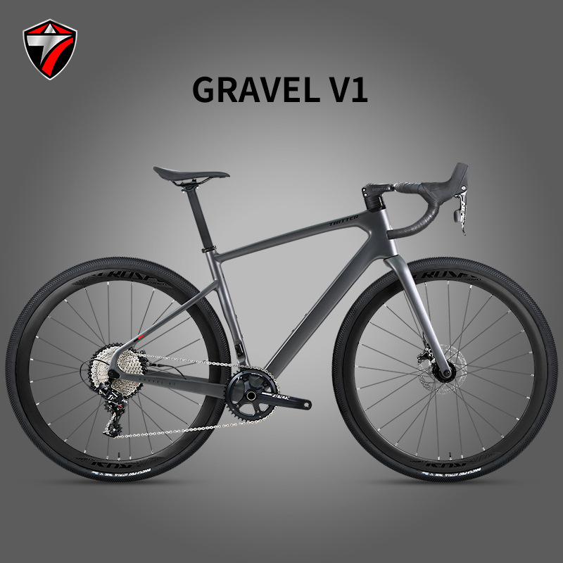 Twitter GRAVEL-V1 Carbon Fiber Off-Road Bike 11 Speed Oil Disc Gravel Road Bike Melon Bike