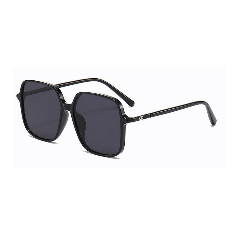 Square trend fashionable universal glasses solar-powered