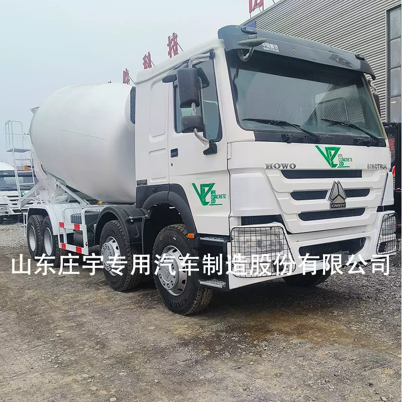 出口非洲重汽豪沃湿料式混凝土搅拌车工程水泥搅拌车商砼搅拌罐车
