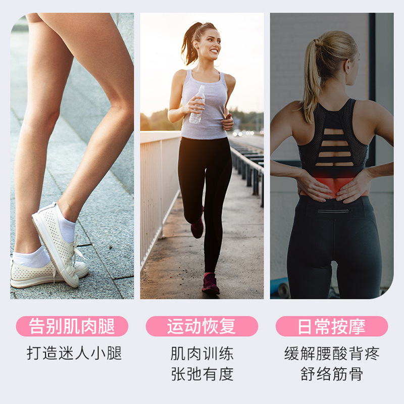 Rodillo de eje de espuma conjunto de tres piezas suministros de yoga para el hogar relajación muscular fascia bola traje de palo de diente de lobo