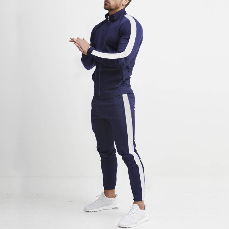 Transfronterizo europeo y americano otoño e invierno nuevo traje deportivo casual para hombres traje casual para hombres con capucha moda deportiva