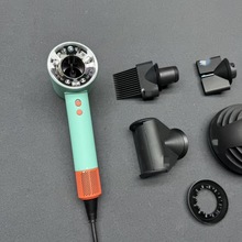 新款跨境HD16吹风机某森同款高速电吹风负离子电动家用风筒湛蓝