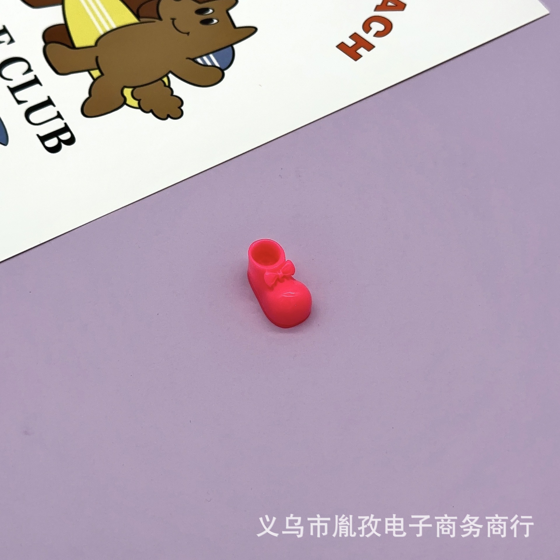 Resina coreana zapatos de arco DIY zapatos pequeños accesorios de juguetes de pelo caja de teléfono celular pegatinas de refrigerador pegatinas manuales