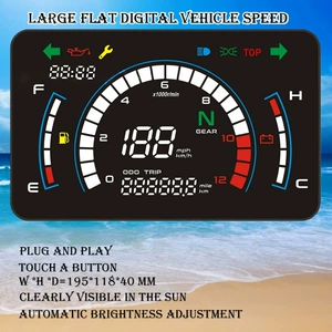Honda Dream Ex5 Elektronik Rəqəmsal Sürətölçən