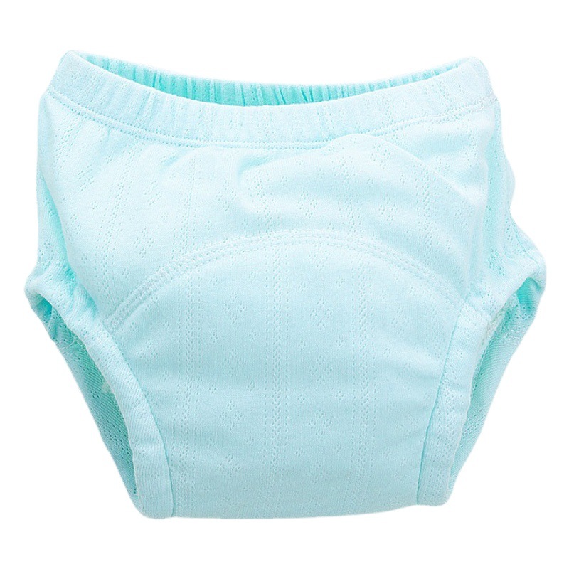 Pantalones de estudio de Bebé Pantalones de entrenamiento de baño bebé puro algodón pañal bolsillo ropa interior a prueba de orina a prueba de fugas lavable transpirable nuevo