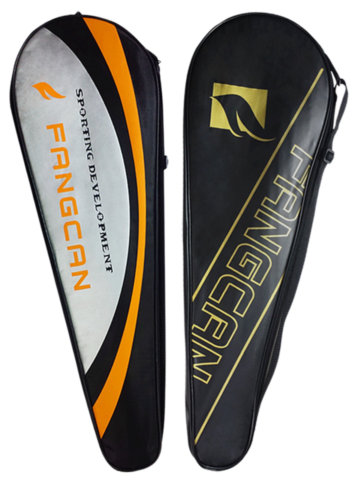 Ball bag racket cover can hold 2 badminton racket flannel bag Oxford cloth tennis squash bag protective cover bag