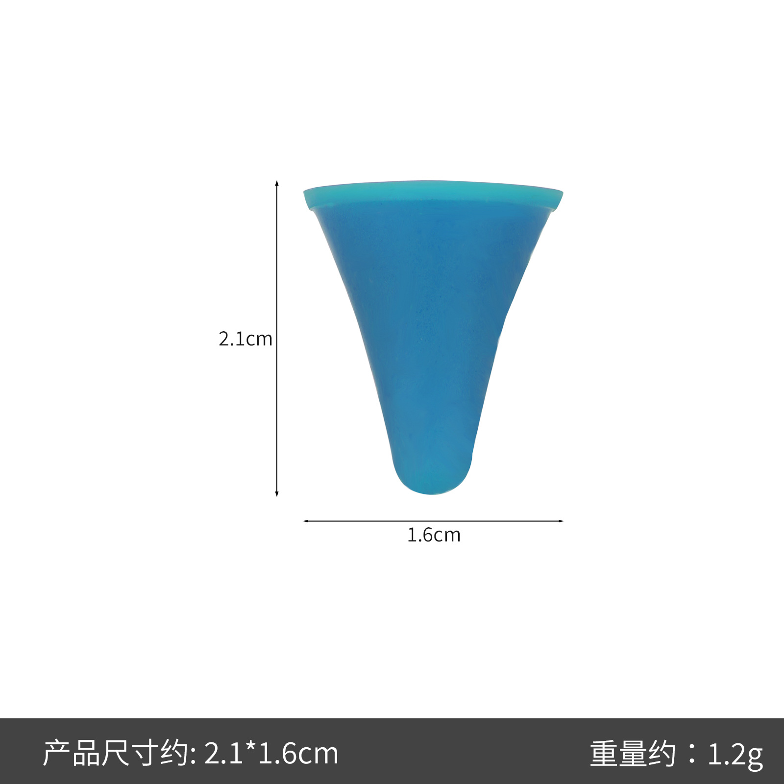 Suéter aguja gorra pullover al por mayor gorro de goma aguja herramienta de tejer aguja de palo anti-off suéter aguja cabeza cubierta de lana herramienta