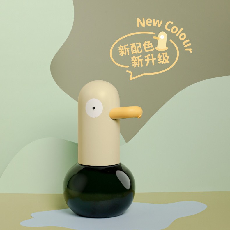 Children's Soap Dispenser, Automatic Hand Sanitizer Machine, Foam Hand Washing Device with Two Foam Levels, Waterproof and Long-Lasting Battery Life