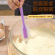Baking DIY tool cake scraper cake one high temperature resistant spatula double arc silicone nylon scraper wholesale