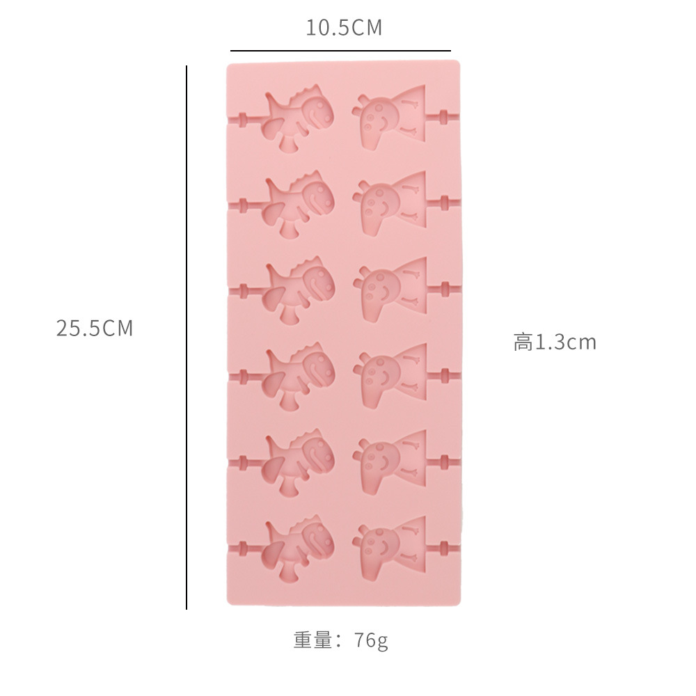 Lollipop molde silicona Navidad niños azúcar molde Lollipop hornear DIY Herramienta 8 12 incluso rejilla molde antiadherente