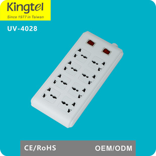 Kingtel 40.28million Can Power Strip British Standard American Standard European Standard Power Strip Universal Universal Hole Power Strip Household with Line