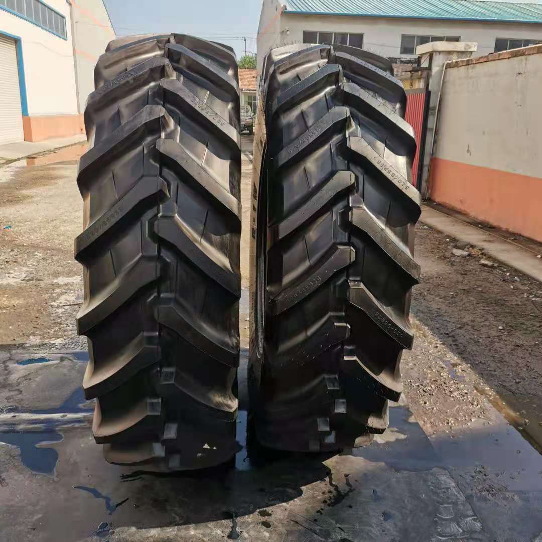农用拖拉机子午线全钢丝轮胎520/85R38 20.8R38 R42 人字可配钢圈