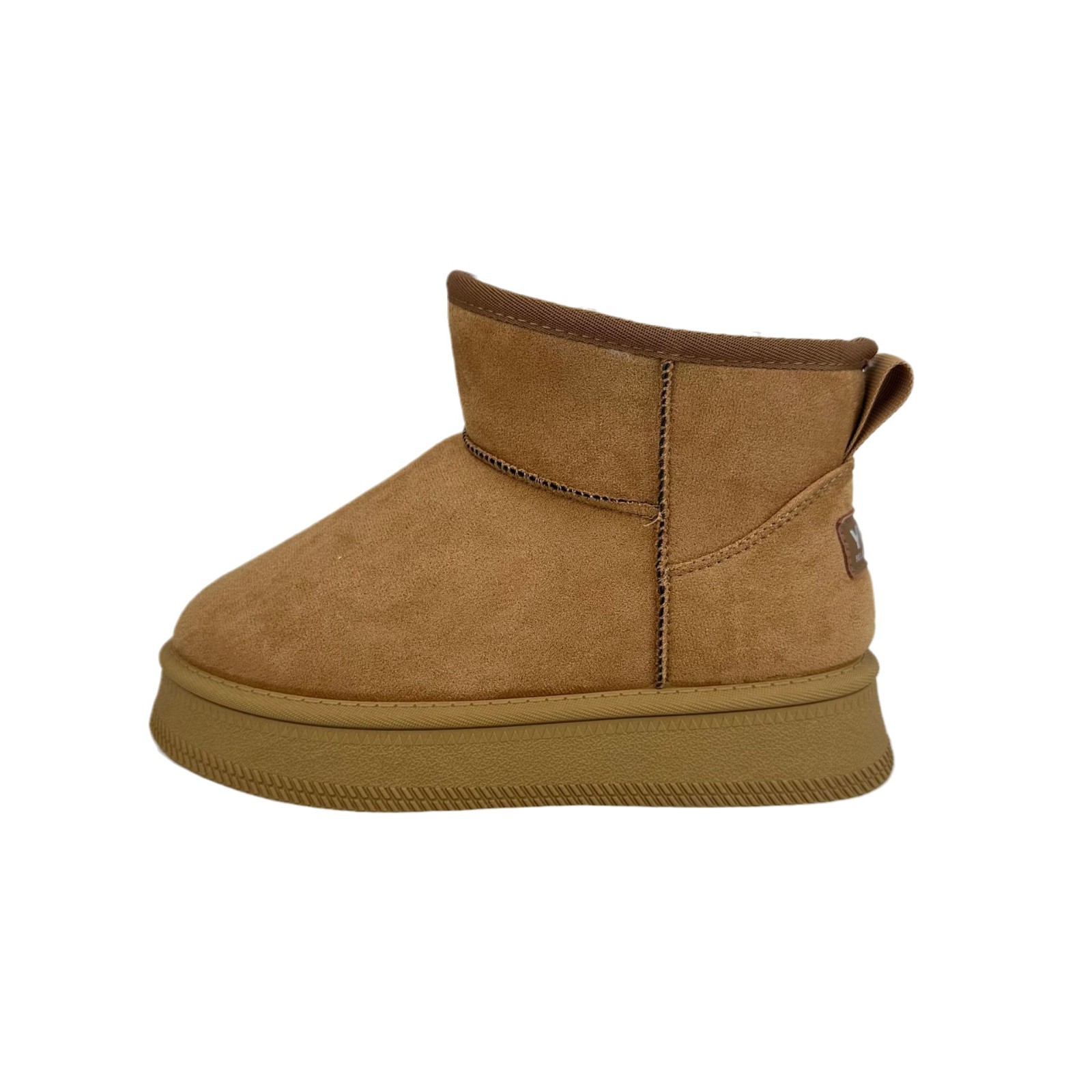Zapatos de nieve de invierno de mujer botas de tubo gruesas calentadas zapatos de algodón de mujer vestidos fuera de nicho más botas de lana de mujer
