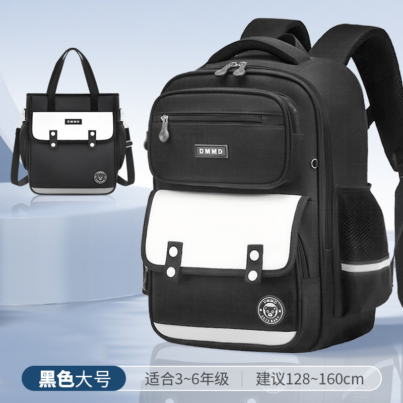 Nueva mochila escolar británica para estudiantes de primaria, mochila para niños y niñas, de gran capacidad, ligera, resistente al desgaste e impermeable