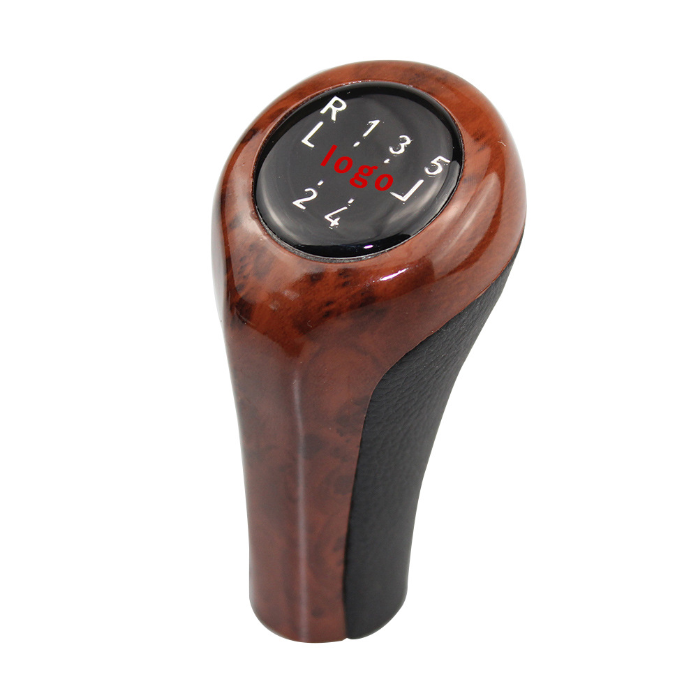 Foreign trade supply wood grain suitable for BMW gear head BMW shift dust cover 3-color shift lever handball