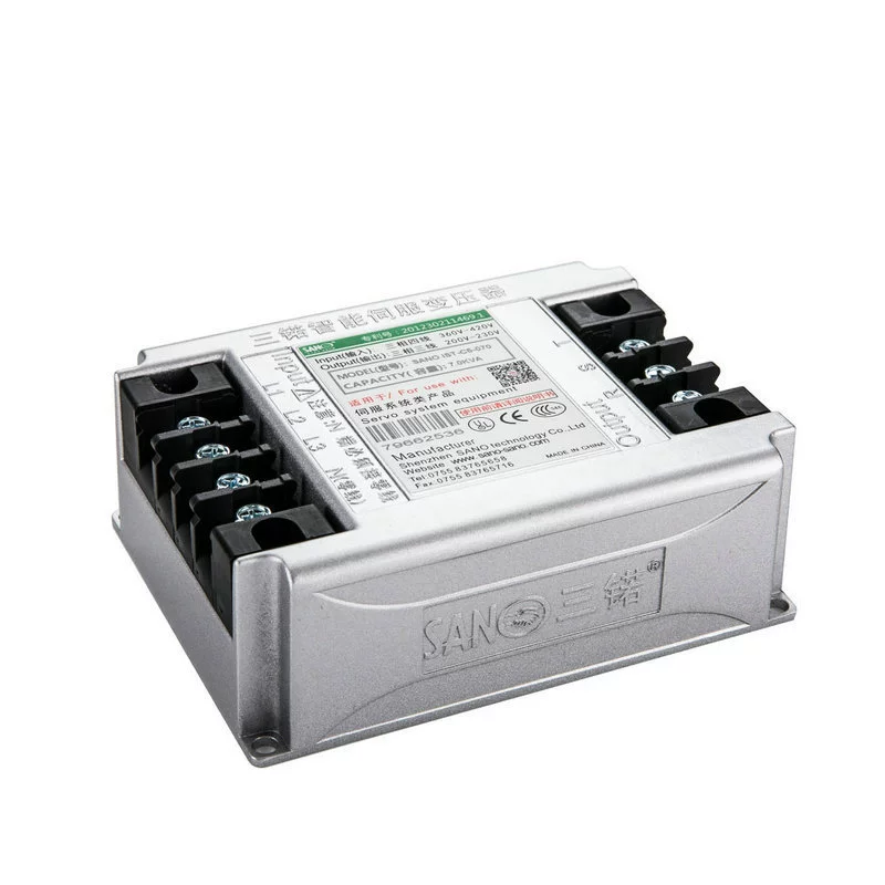 Electronic servo, transformer