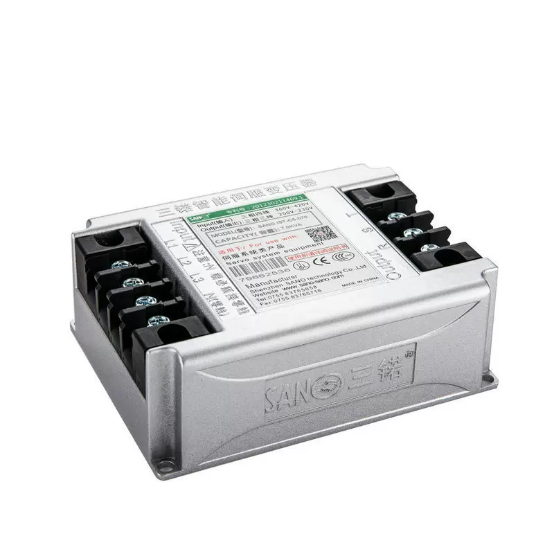Electronic servo, transformer