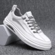 Men's shoes mesh hollowed out board shoes for men's spring and summer 2024 new mesh fashion casual small white shoes for students