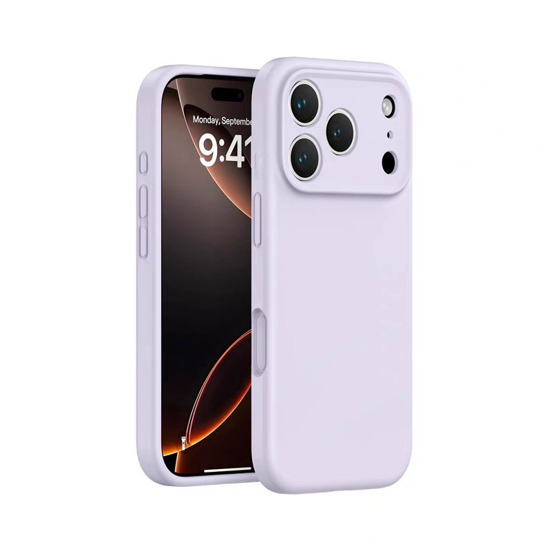 Apple 17 Pro Max 携帯電話ケース iPhone 16 Pro 液体シリコン 15 全面保護 耐衝撃 14/13 保護ソフトケース|undefined