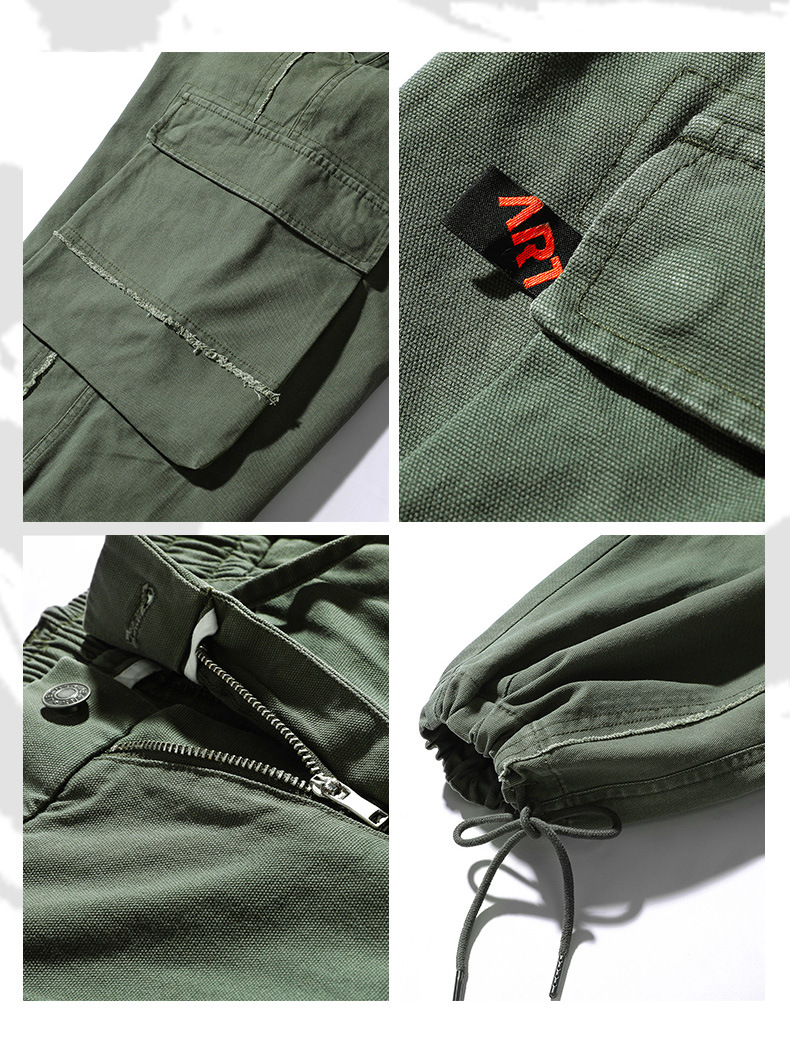 Herrenbekleidung Herrenmode Modemarke Overalls Herren Herbst Neue Herrenbekleidung Hosen Stone Mill Lose Freizeithose Herren_voghion.com