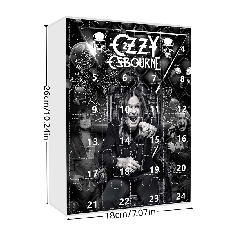 Ozzy Osbourne Motorcycle Bell奥兹·奥斯本倒计时日历盲盒挂件|undefined