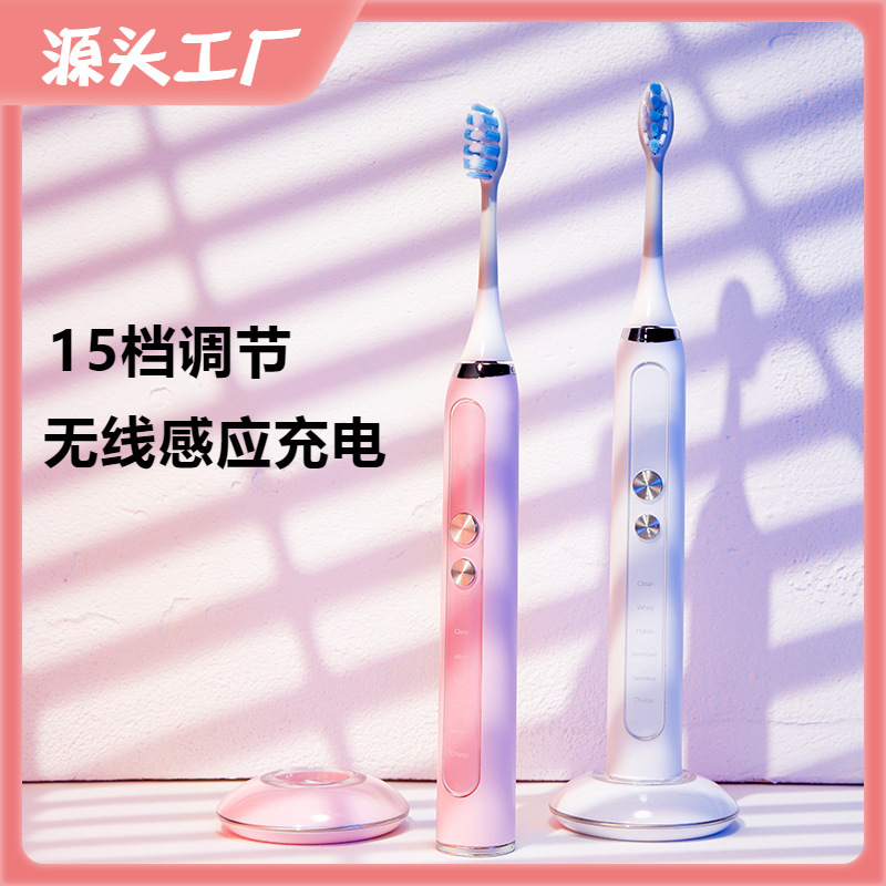 커플의 전기 칫솔 성인 무선 충전 스마트 소닉 자기 부상 전기 칫솔 선물 여신 특별