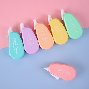 Correction tape wholesale cute mini net red Morandi color correction tape correction tape high color value girl heart no print style