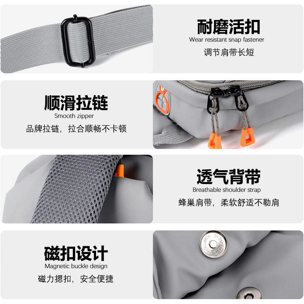 Handheld chest bag, one-shoulder bag, waterproof bag, shoulder bag, Amazon, custom-made