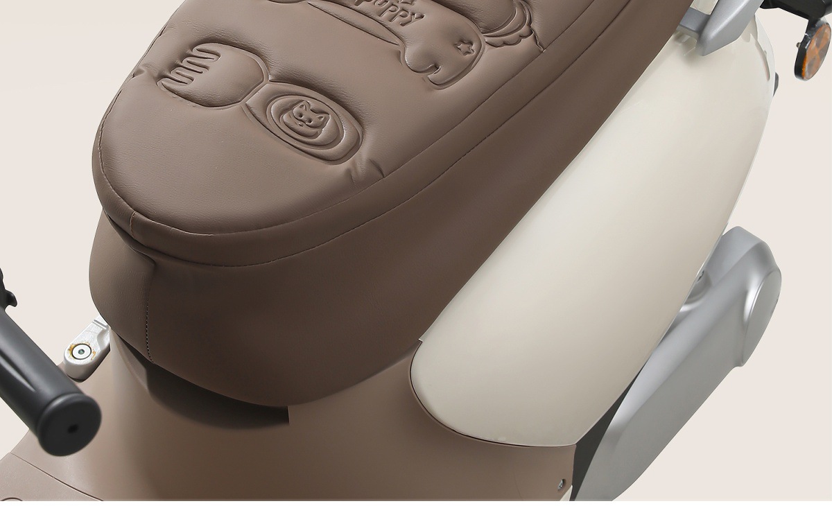 Suitable for Electric Vehicle Seat Cushion Cover Thickened Sponge Shock-Absorbing Leather Wear-Resistant Waterproof Sun Protection Electric Vehicle Comfortable Seat Cushion