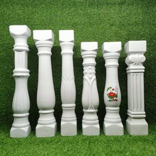 Balcony Ceramic Railing Guardrail Vase Column Roman Column Balcony Guardrail Outdoor Porcelain Vase Column Fence House Column