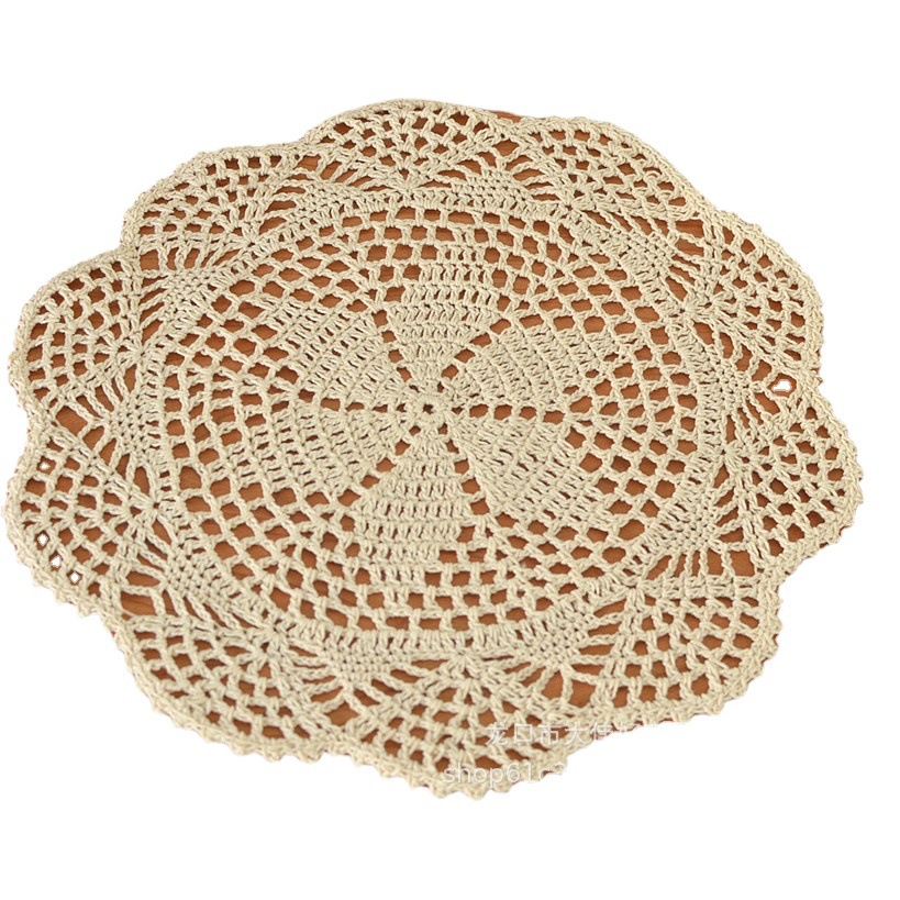 Purely Hand-Woven Xingxue A11 Six-Star 30cm Dream Catcher 34g Dinner Plate Mat American Country Scandinavian Amazon