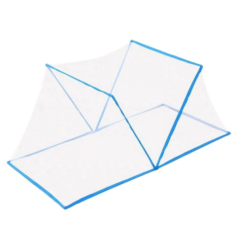 Foldable handheld mosquito net for elementary school students, wholesale, internet celebrity, increased thickness