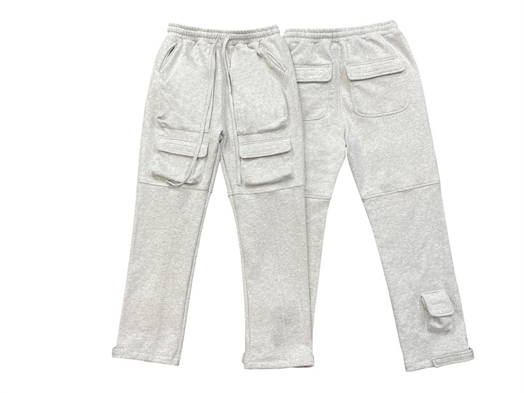 Men's Cargo Pants Multi Pocket Functional Workwear Casual Trousers_voghion.com