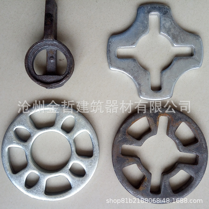 厂家批发轮扣建筑工地脚手架配件 盘扣轮扣插头圆盘五七头锁头