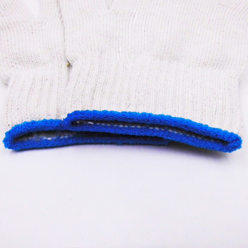 Wholesale protective cotton yarn gloves, anti-slip, thick knitting, wear-resistant gloves from Dongguan Glove Factory