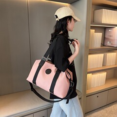 短距離出張用トラベルバッグ、軽量クロスボーダーポータブル大容量ショルダー荷物収納バッグ、ポータブルスポーツフィットネスバッグ