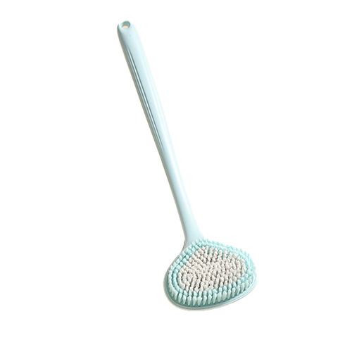 Long handle back rub bath brush, bath flower, adult mud rub, no need to ask for help, soft hair bath brush, back brush