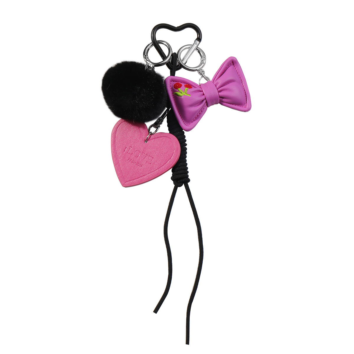 1 Piece Romantic Series Sweet Bow Knot Resin Women's Bag Charms h5 Picture9