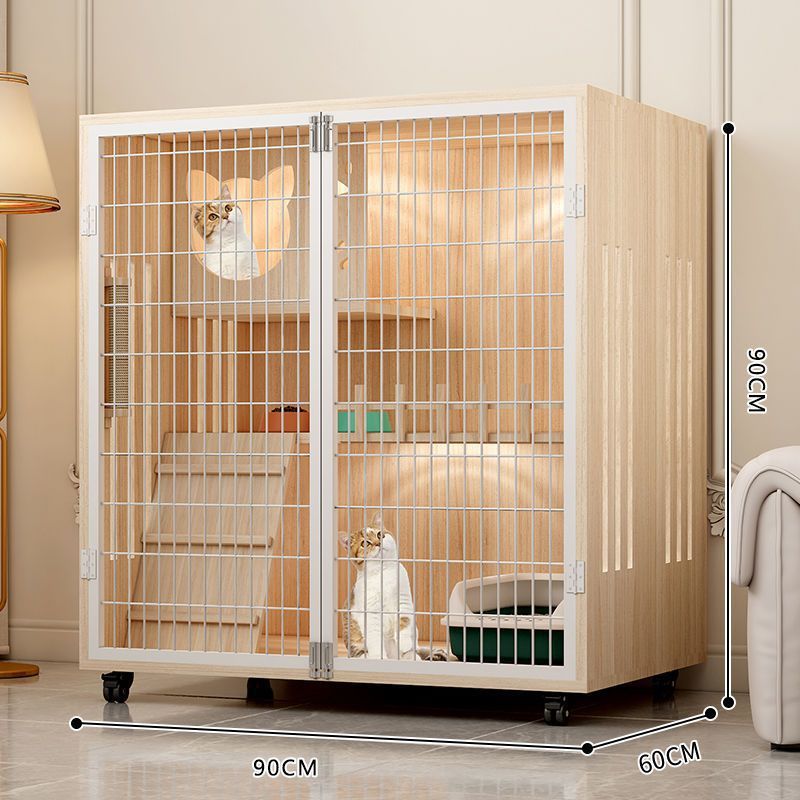 업그레이드된 16MM 라이트 월넛 90*60*90cm