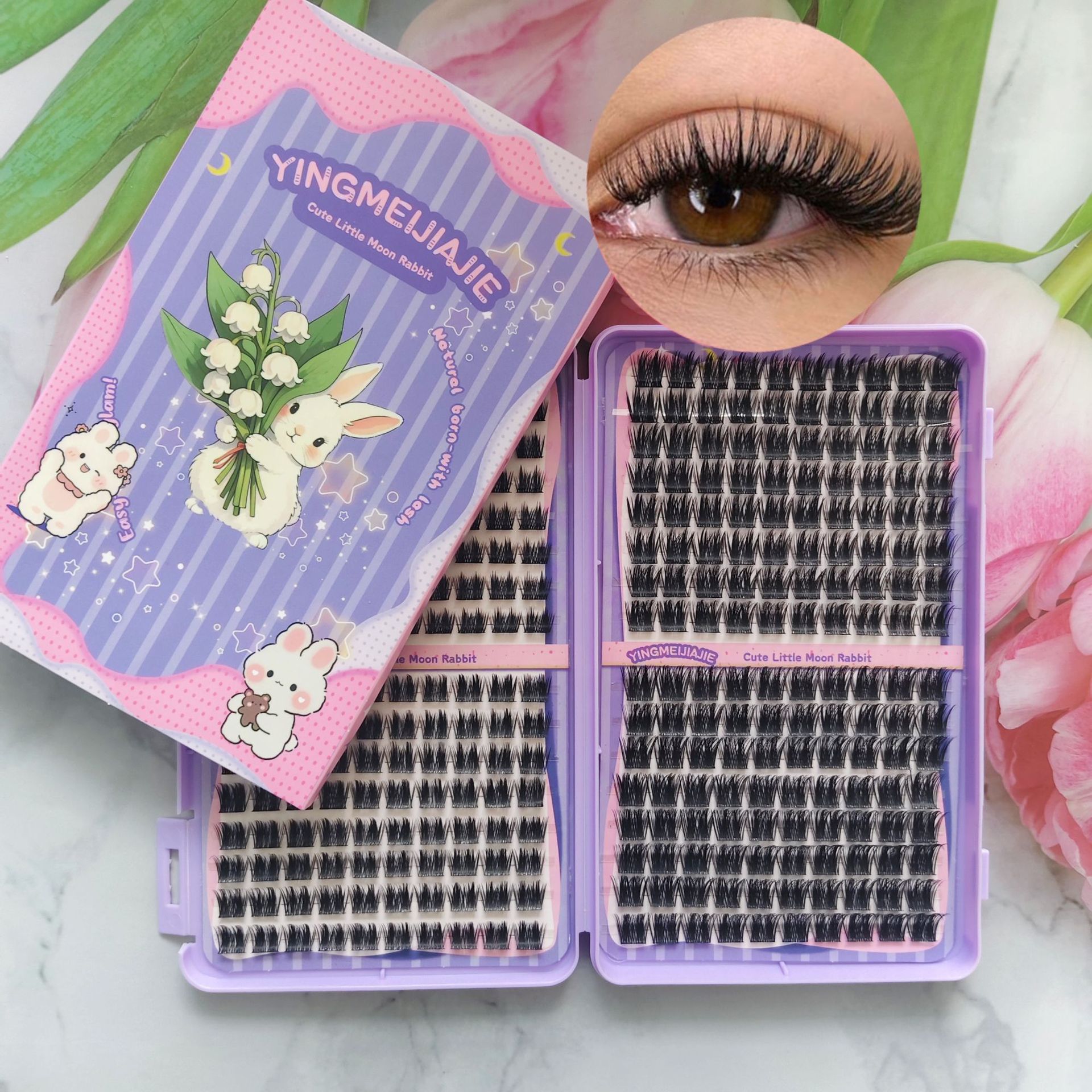 32 row of dense DlY lashes YF088