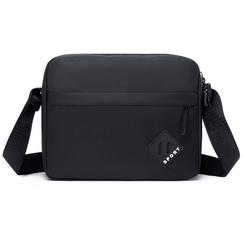 Nuevo bolso de tela Oxford ligero, bolso de hombro simple de moda para hombres, bolso de viaje de negocios, bolso de hombre casual vertical