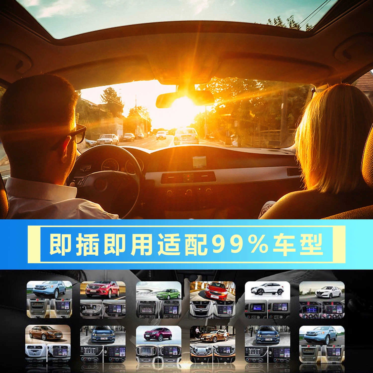Applicable to Apple mobile phone carPlay original car cable wireless adapter vehicle convenient Bluetooth IA intelligence