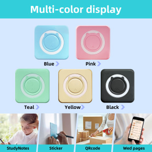[Fast shipping] C15 portable mini thermal printer pocket student mini wrong printer